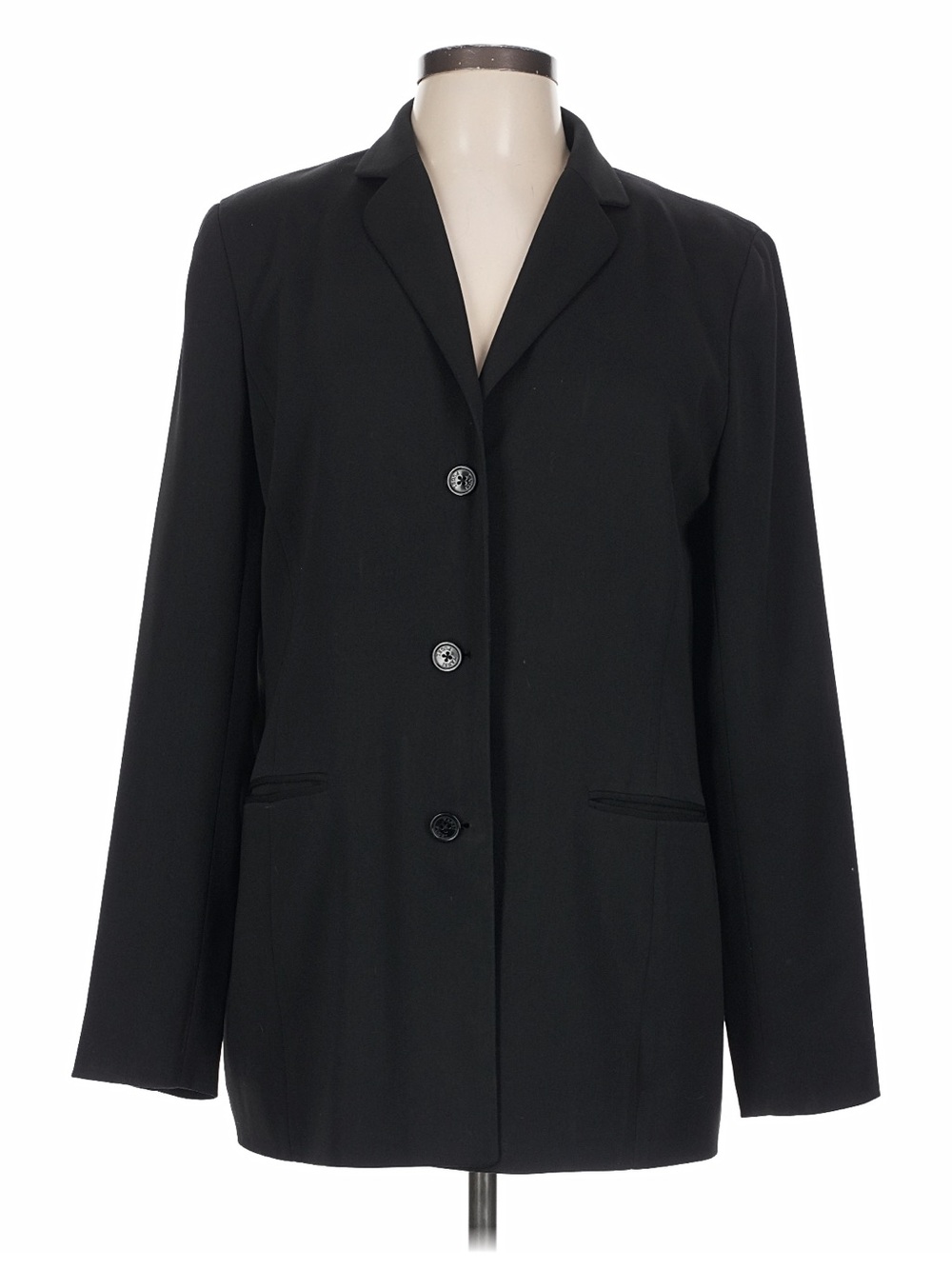 Yansi Fugel Black Oversized Blazer, Size 4
